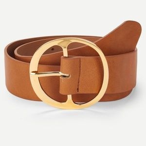 Round Buckle Belt